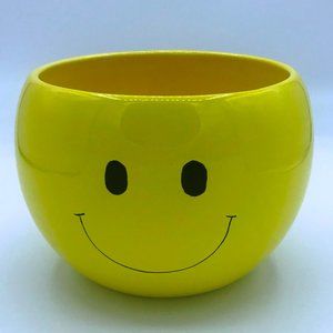 Burton & Burton Smile Face Ceramic Planter